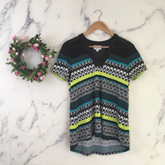 ECI Tops - ❤️{3/$25} Eci New York Multicolored Striped Blouse